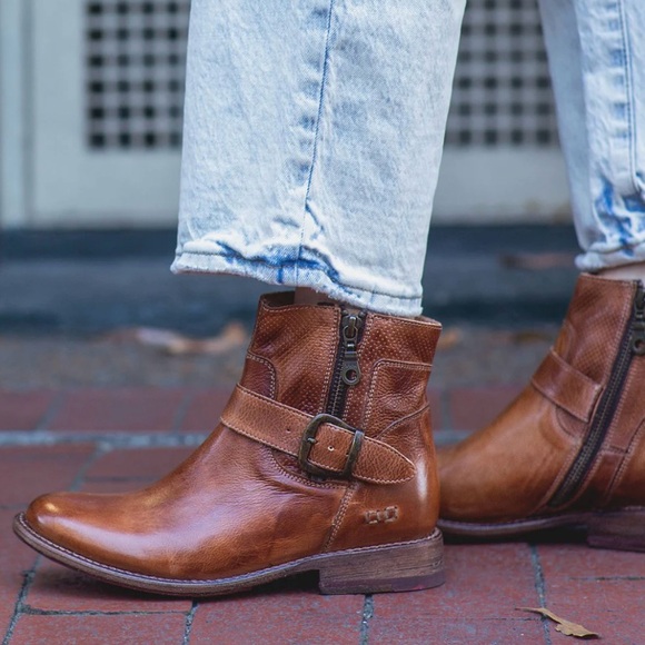 BED STU Becca Lux Leather Ankle Boots - Picture 14 of 15